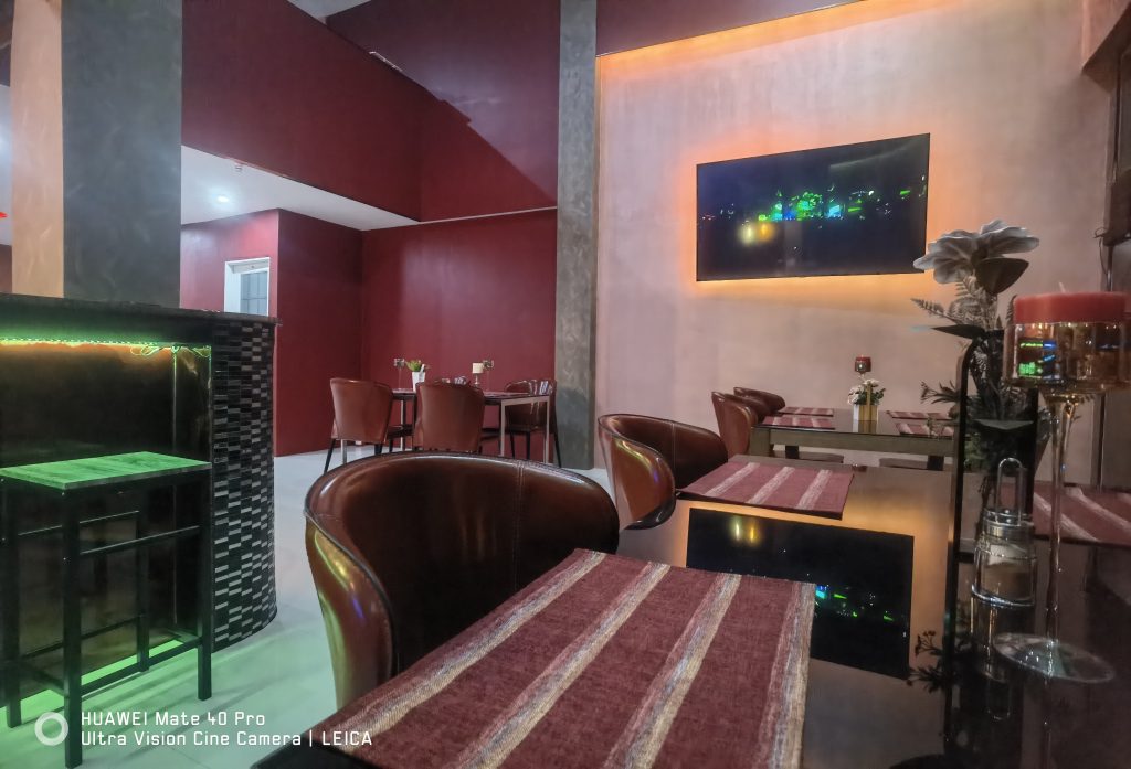 Dining room at Taste From Poland restaurant